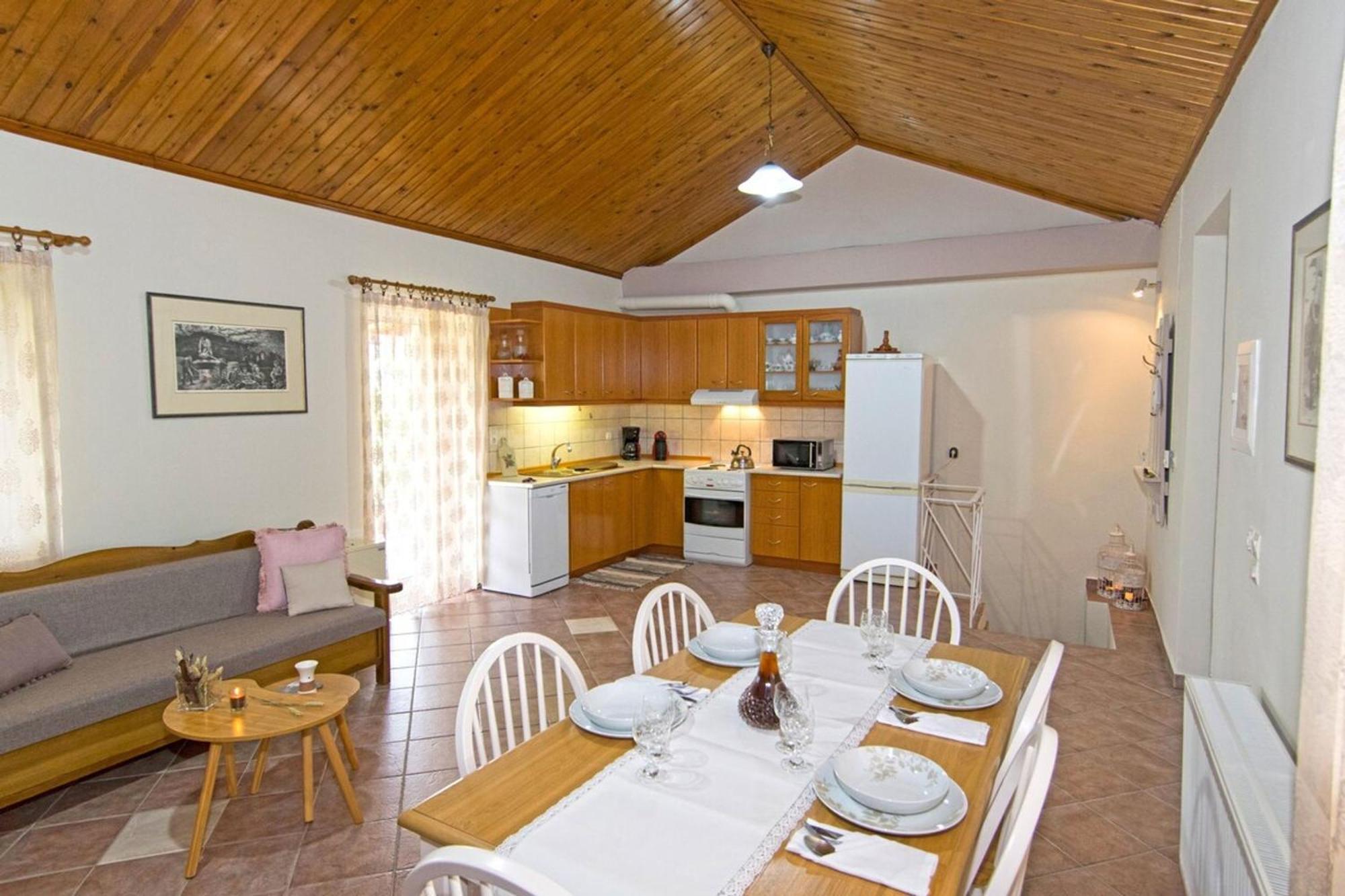 Aoria Traditional House With Stuning Mountain View Loulos Екстер'єр фото